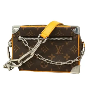 ルイ・ヴィトン モノグラムマカサー ミニソフトトランク ショルダーバッグ M12767 