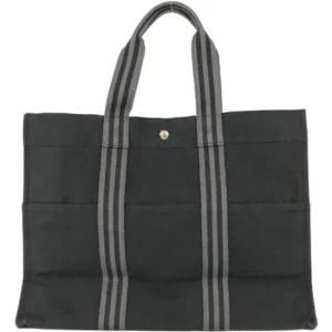 エルメス フールトゥGM トートバッグ キャンバス シルバー金具