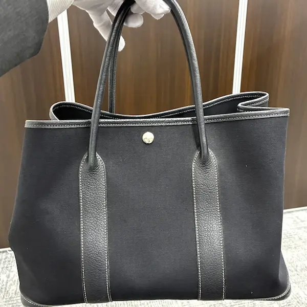 エルメス　ガーデンパーティMM　□G刻印