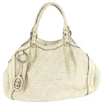 グッチ グッチシマ ディアマンテ トートバッグ レザー