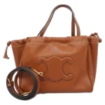 セリーヌ ハンドバッグ レザー