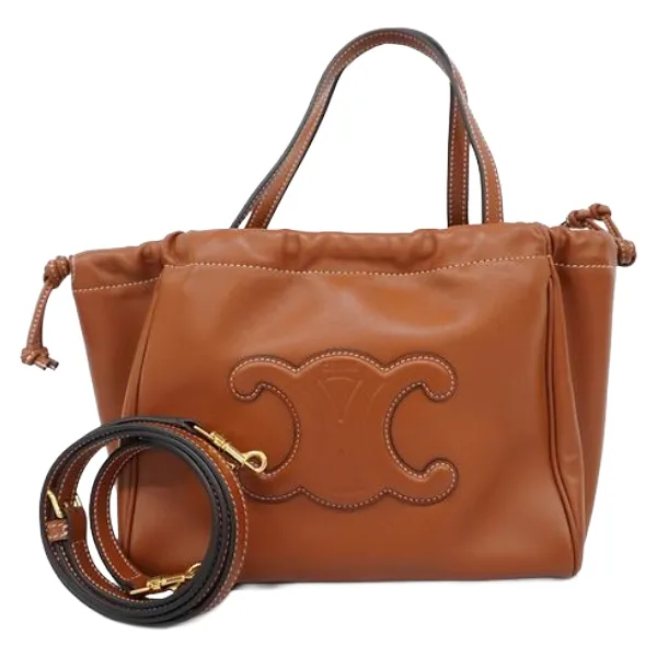 セリーヌ ハンドバッグ レザー