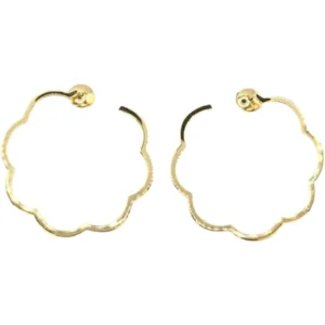 シャネル カメリア ピアス イヤリング