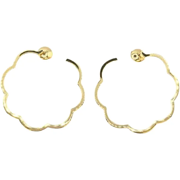 シャネル カメリア ピアス イヤリング