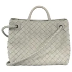 ボッテガ・ヴェネタ イントレチャート ハンドバッグ レザー