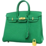 エルメス バーキン25 ハンドバッグ レザー W刻印 ゴールド金具