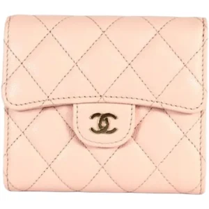 シャネル マトラッセ 財布 キャビアスキン 