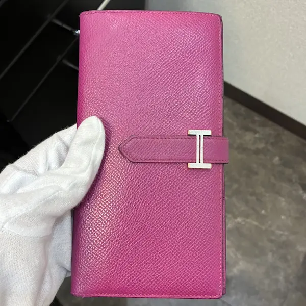 エルメス　ベアン　長財布