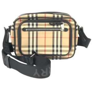 バーバリー ショルダーバッグ キャンバス