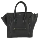 セリーヌ ラゲージ ミニ ハンドバッグ レザー