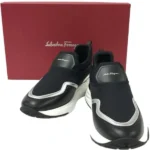 サルヴァトーレ・フェラガモ スリッポン ファブリック