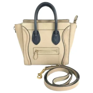 セリーヌ ラゲージナノショッパー ハンドバッグ レザー