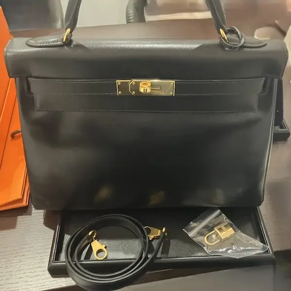 エルメス　ケリー32　□B刻印