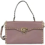 ヴァレンティノ ロックスタッズ ハンドバッグ レザー