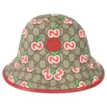 グッチ ハット ポリエステル コットン