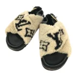 ルイ・ヴィトン サンダル ムートン レザー