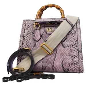 グッチ ダイアナ ハンドバッグ パイソン