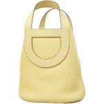 エルメス インザループ18 ハンドバッグ レザー W刻印 シルバー金具