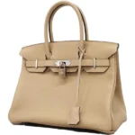 エルメス バーキン30 ハンドバッグ レザー D刻印 シルバー金具