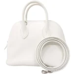 エルメス ボリード1923ミニ ハンドバッグ レザー B刻印 シルバー金具