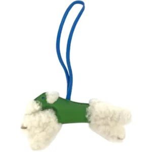 エルメス バディ チャーム レザー ボア K刻印