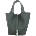 エルメス ピコタンロックエクラPM ハンドバッグ レザー K刻印 シルバー金具