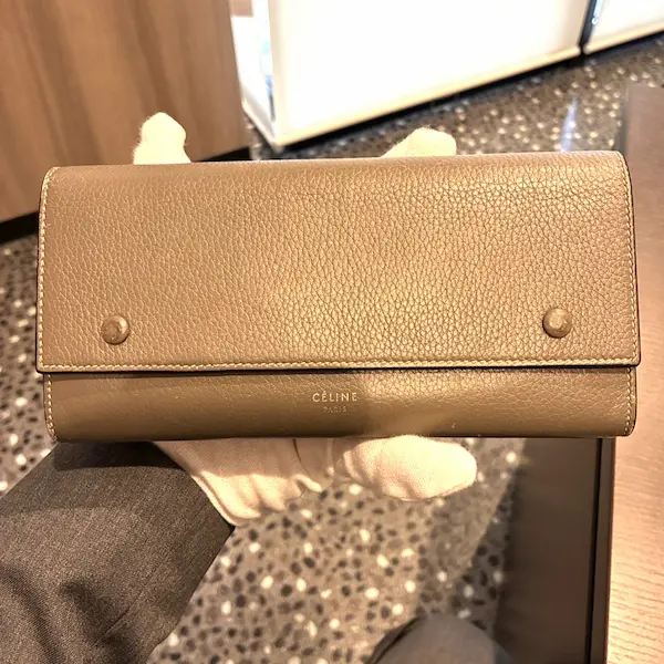 セリーヌ　ラージフラップ　マルチファンクション　財布