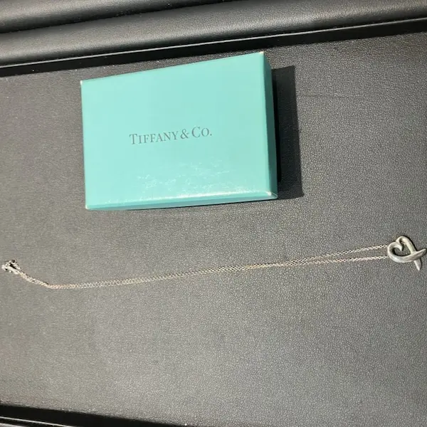 ティファニー　ラビングハート　ネックレス