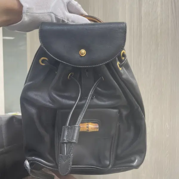 グッチ　バンブー　リュックサック