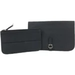 エルメス ドゴンGM 財布 レザー D刻印 シルバー金具