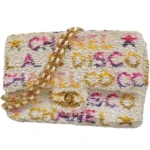 シャネル チェーンショルダーバッグ スパンコール