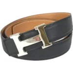 エルメス Hベルト ベルト レザー □J刻印 シルバー金具