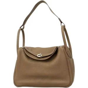 エルメス リンディ30 ハンドバッグ レザー Z刻印 シルバー金具