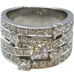 ハリーウィンストン ジオメトリック リング 