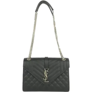 サンローラン エンヴェロップミディアム ショルダーバッグ レザー