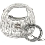 ミュウミュウ マテラッセ ハンドバッグ レザー