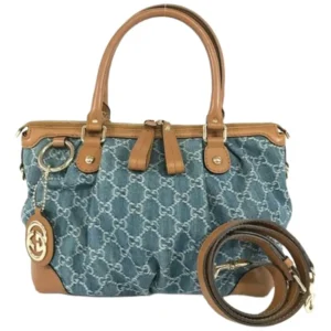 グッチ GGデニム スーキー ハンドバッグ デニム