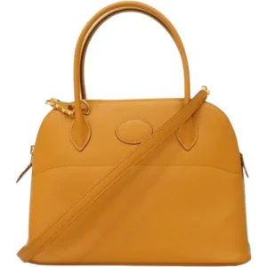 エルメス ボリード27 ハンドバッグ レザー Z刻印 ゴールド金具