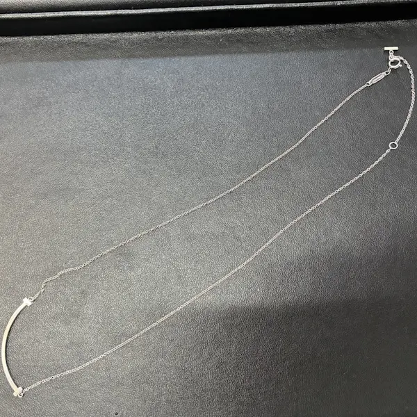 ティファニー　Tスマイル　スモール　ネックレス