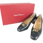 サルヴァトーレ・フェラガモ パンプス レザー