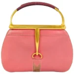 グッチ ハンドバッグ レザー