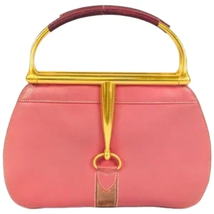 グッチ ハンドバッグ レザー