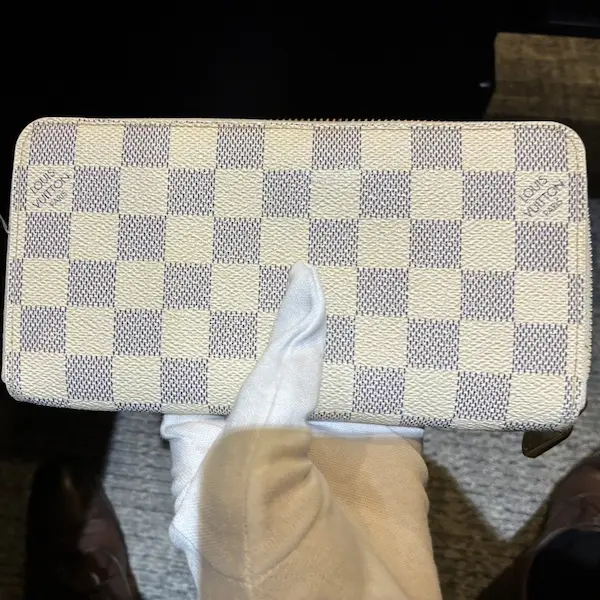 ルイ・ヴィトン　ジッピー・オーガナイザー　ダミエ・アズール