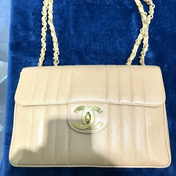 シャネル　マドモアゼル　チェーンショルダーバッグ