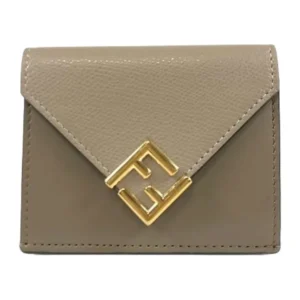 フェンディ FFダイヤモンド 財布 レザー