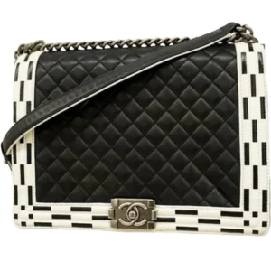 シャネル ボーイシャネル チェーンショルダーバッグ ラムスキン