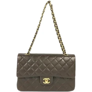 シャネル マトラッセ チェーンショルダーバッグ ラムスキン