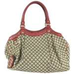 グッチ スーキー ディアマンテ ハンドバッグ キャンバス