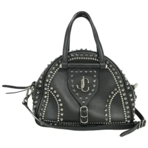 ジミーチュウ ハンドバッグ レザー