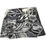 エルメス カレ100 スカーフ カシミヤ シルク